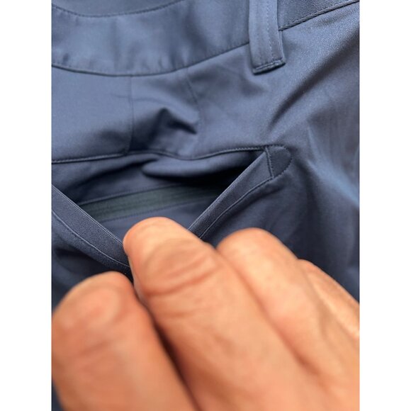 Rhone Men's Commuter Shorts Flex-Knit Travel Techwear Navy Size 40 - Picture 11 of 11